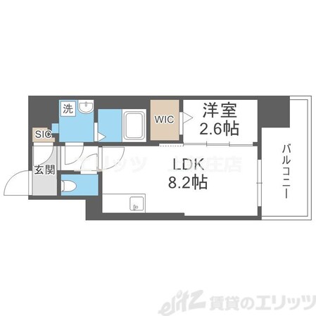 コンフォリア・リヴ南森町IIの物件間取画像